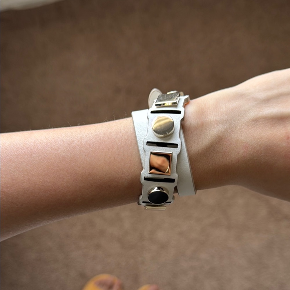 Tod’s White Wrap Bracelet Small